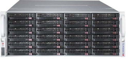 Supermicro SuperChassis 847BE1C4-R1K23LPB Rack Black 1200W - Compatible with ProLiant DL360p Gen8 servers
