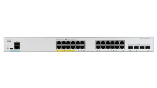 Cisco Catalyst 1000 24Port Gigabit PoE Switch with 4 SFP Ports - Compatible with ProLiant DL360p Gen8 Servers