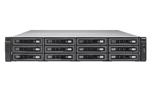 QNAP TES-1885U-D1531-64G 2U NAS Rack Ethernet LAN Black D-1531 - Compatible with ProLiant DL360p Gen8 servers