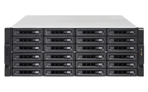 QNAP TS-2483XU-RP-E2136-16G-US NAS Rack (4U) Black E-2136 Ethernet LAN - Compatible with server racks