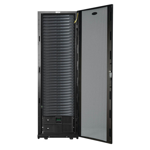 Tripp Lite 42U Freestanding Black Rack Cabinet for MDK3F36UPX00000