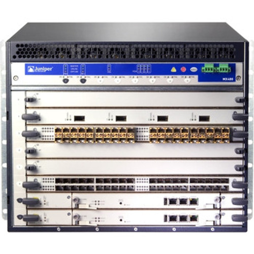 Juniper Networks MX480-PREM3-AC Universal Edge Router - Premium AC Model - Compatible with MX480 - Network Hardware