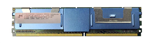 Micron 512MB PC2-4200 DDR2-533MHz ECC Fully Buffered CL4 DIMM for Servers