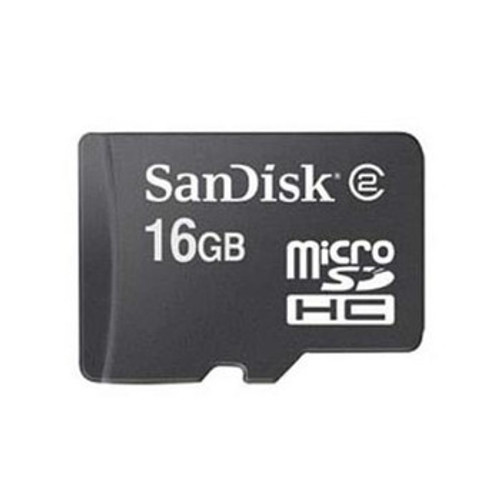 Sandisk 16GB Class 4 MicroSDHC Flash Memory Card for Cameras and Smartphones