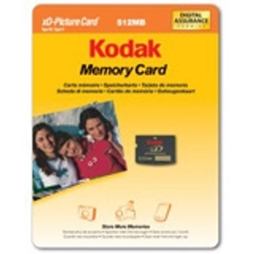 Lexar Kodak 512Mb XD-Picture Flash Memory Card for KPXD512SCC - Compatible with cameras and devices - Micron