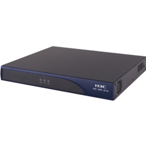 3COM MSR 20-20 Multi-Service Router with 2 Ports and 4 Slots, compatible with various networking setups