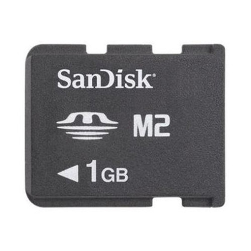 Sandisk 1Gb Memory Stick Micro (M2) Flash Memory Card compatible with various devices