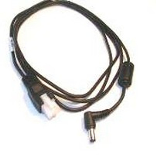 Zebra power cable in black, part number 50-16002-011R, for electronics and office equipment.