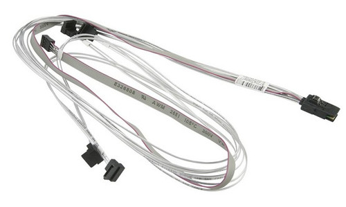 Supermicro SAS Cable 29.5 Silver for CBL-0388L-01 - Compatible with Servers