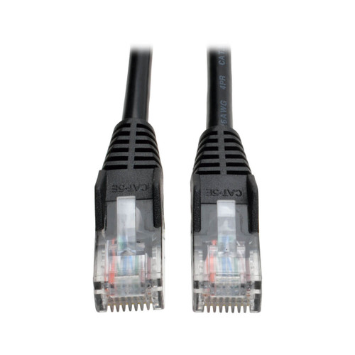 Tripp Lite N001-100-BK Cat5e U/UTP Networking Cable, Black, 1200 (30.5m) - Compatible with Networking Applications