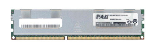 Smart Modular 8GB DDR3 ECC Registered Memory Module 240-Pin DIMM Dual Rank SG1027RD351293-SB - Compatible with servers