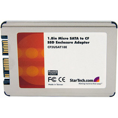 STARTECH CF2USAT18E 1.8-Inch MICRO Sata To Compact Flash SSD Enclosure Adapter for Data Storage