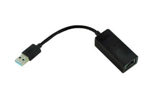 Lenovo USB 3.0 Ethernet Adapter for ThinkPad, 4X90E51405-DDO, compatible with ThinkPad laptops