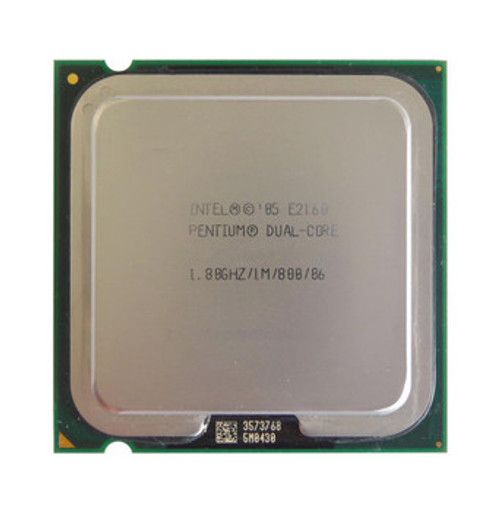 Dell 1.80GHz Intel Pentium E2160 Dual Core Processor Upgrade for Desktop - Socket LGA775 - SKU 0CY849