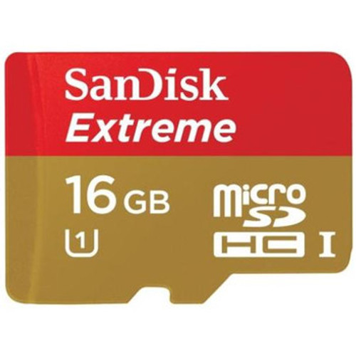 Sandisk Extreme 16Gb Class 10 Microsdhc Flash Memory Card for ProLiant DL360p Gen8 servers