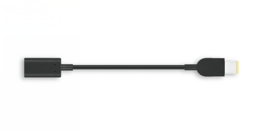 Lenovo USB-C Slim-tip Black USB Cable 0.709 for 4X90U45346 - Compatible with Lenovo devices
