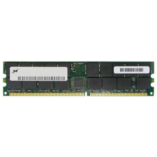 Micron 1GB DDR-333MHz PC2700 ECC Registered Memory Module for 184-Pin DIMM | MT18VDDF12872DG-335