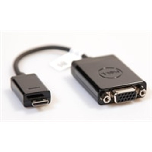 DELL 3334W HDMI Type C VGA (D-Sub) Adapter Black for ProLiant DL360p Gen8 Servers
