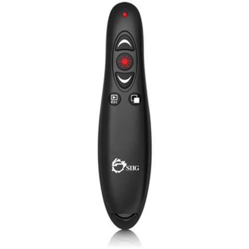 SIIG 2.4Ghz RF Wireless Presenter CE-WR0112-S1 for Presentations