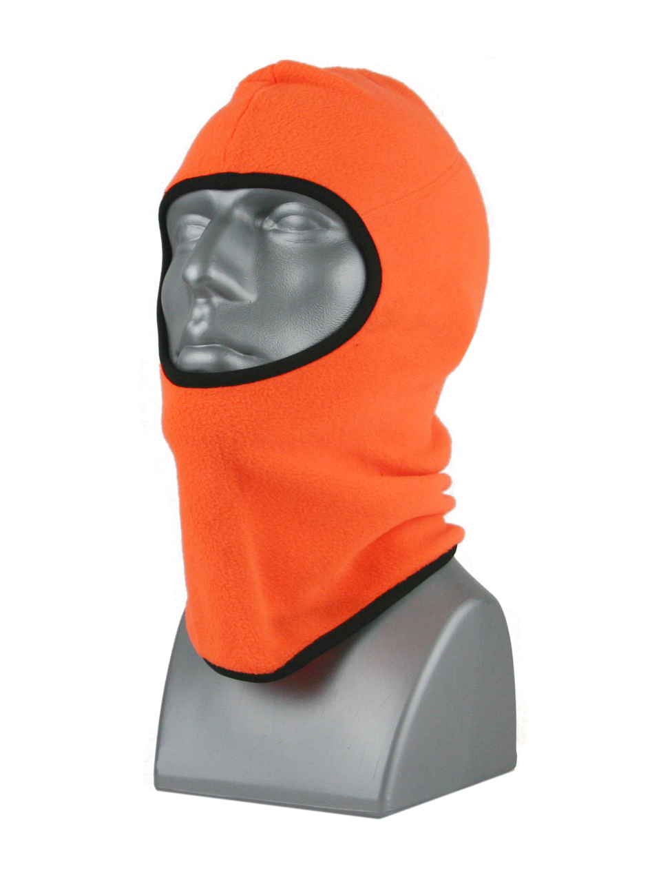 Blaze Orange Microfleece Face Mask