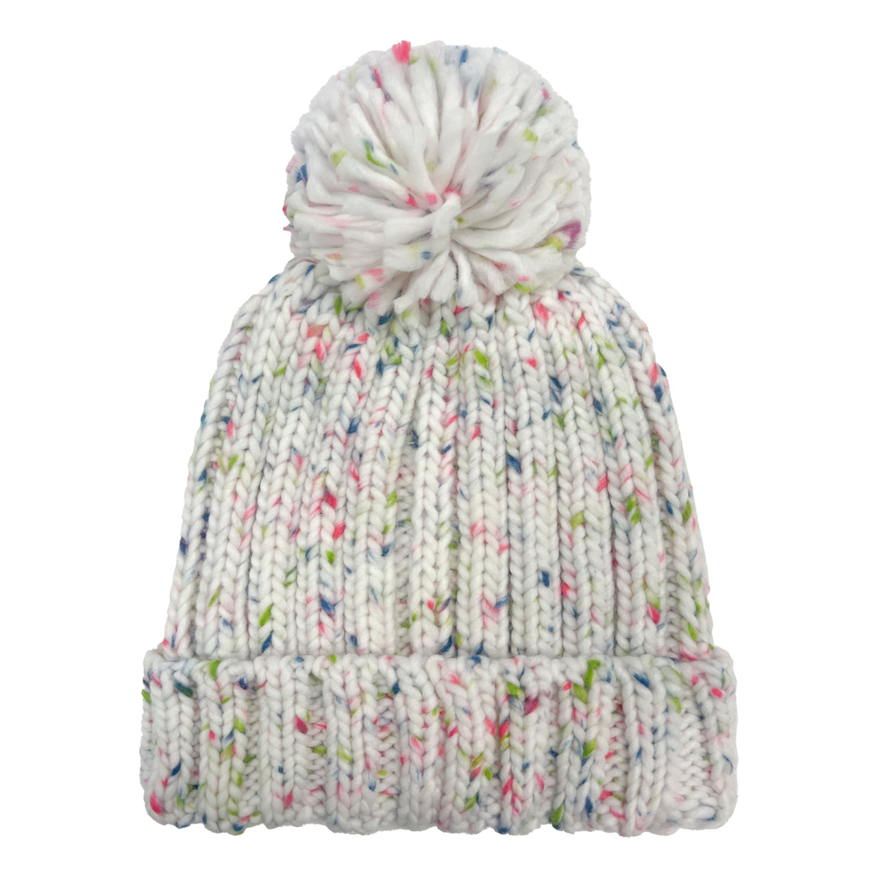 44154 - GIRLS CONFETTI MIXED YARN CUFF HAT | Grand Sierra display picture 3