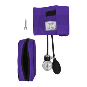 Think Medical Adult Aneroid Sphygmomanometer - 92076 Purple Think Medical Adult Aneroid Sphygmomanometer - 92076 Purple