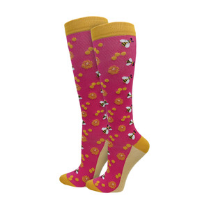 Busy Bees Fashion Compression Sock Busy Bees Fashion Compression Sock