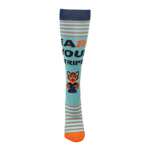 Animal Pals "EaRN Your Stripes" Fashion Compression Sock - 89586 Animal Pals "EaRN Your Stripes" Fashion Compression Sock - 89586