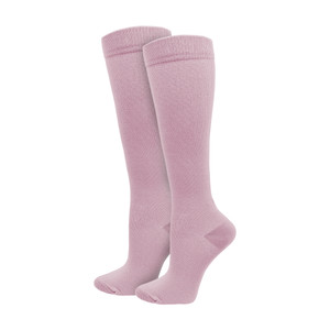 Solid Pink Knee High Compression Sock, 10-14 mmHg Gradient Compression Solid Pink Knee High Compression Sock, 10-14 mmHg Gradient Compression