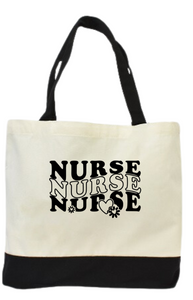 "Nurse Heart" Canvas Tote "Nurse Heart" Canvas Tote
