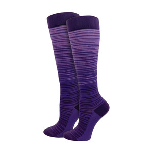 Purple Ombre Fashion Compression Sock - 92332