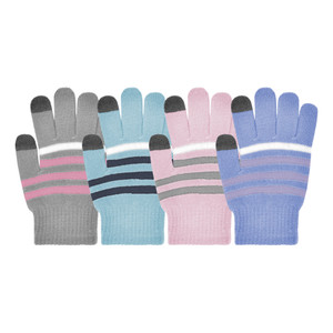 Girl's Touchscreen Stretch Glove.  One Size Fits Most. Assorted Colors. Girl's Touchscreen Stretch Glove.  One Size Fits Most. Assorted Colors.