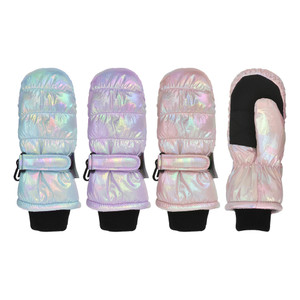 Toddler Ski Mitten, 3M Thinsulate™ insulation, Waterproof, faces patterns, grip palm patch, & knit cuff. Size: 2-4. Assorted Colors. Toddler Ski Mitten, 3M Thinsulate™ insulation, Waterproof, faces patterns, grip palm patch, & knit cuff. Size: 2-4. Assorted Colors.