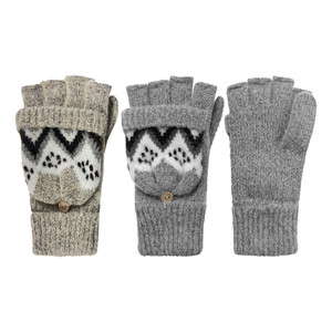 Women's Fairisle poptop glove mitten. alpine design. One Size Fits Most. Assorted colors. Women's Fairisle poptop glove mitten. alpine design. One Size Fits Most. Assorted colors.
