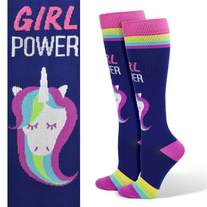 Premium Girl Power Fashion Compression Sock - 94765 Premium Girl Power Fashion Compression Sock - 94765