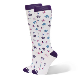 Flower Bursts XL  Fashion Compression Sock - 94809 Flower Bursts XL  Fashion Compression Sock - 94809