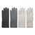 Women's Chevron Driving Glove, faux suede palm, touch finger and thumb, fleece lined.