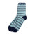 Women's cozy slipper socks with snowflake patterns.