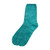 Women's cozy and comfy slipper socks. solid color. teal.