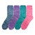 Women's cozy and comfy slipper socks. solid colors