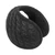 Womens Faux Fur Earmuff, Adjustable. Black