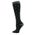 Polka dots graduated compression socks. Wide Calf.