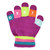 Toddler Numbers Stretch Gloves.  Purple Toddler Numbers Stretch Gloves.  Purple