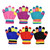 Toddler Numbers Stretch Gloves.  Assorted Toddler Numbers Stretch Gloves.  Assorted