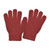 Boy's solid Stretch Glove. One Size Stretch. Red Boy's solid Stretch Glove. One Size Stretch. Red