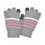 Girl's Touchscreen Stretch Glove.  One Size Fits Most. Grey Girl's Touchscreen Stretch Glove.  One Size Fits Most. Grey