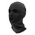 3 hole knit face mask, black 3 hole knit face mask, black