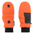 Men's Microfleece Pop-top Glove-Mitten, 3M Thinsualte insulation, grip palm patch, & knit cuff.  Sizes: Md., Lg, XL.  Blaze Orange. Men's Microfleece Pop-top Glove-Mitten, 3M Thinsualte insulation, grip palm patch, & knit cuff.  Sizes: Md., Lg, XL.  Blaze Orange.