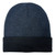Men's Marled Beanie, microfleece lining, navy Men's Marled Beanie, microfleece lining, navy