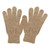 Chenille Stretch Glove.  One Size Stretch. Tan Chenille Stretch Glove.  One Size Stretch. Tan